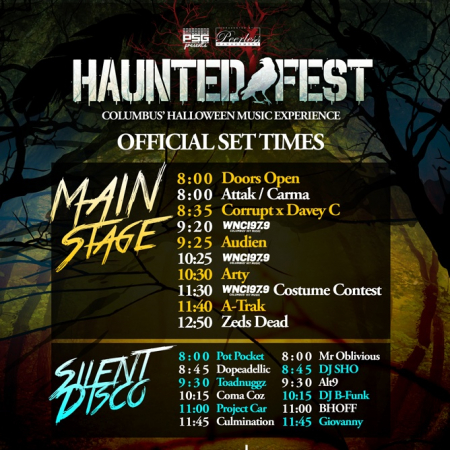 Haunted Fest Silent Disco powered by Silent Events